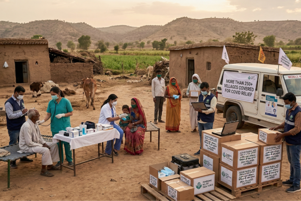 Doctors working in rural India